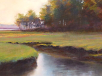 View artwork titled Morning Marsh