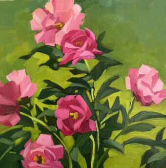 View artwork titled Peony Party