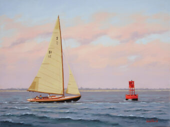 View artwork titled Passing the Buoy