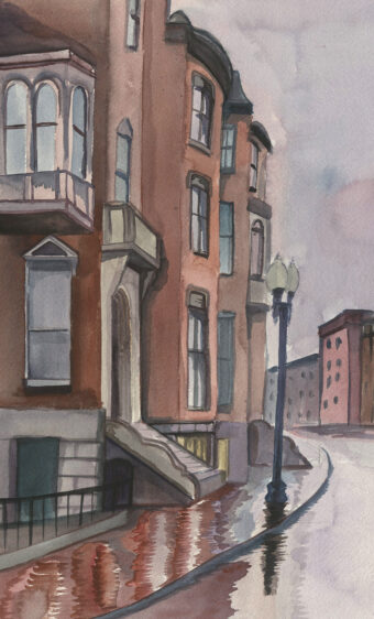 View artwork titled “Mass Ave, South End”