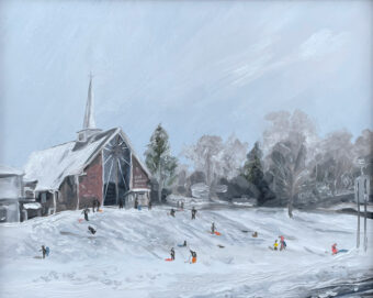 View artwork titled New England, Winter #5