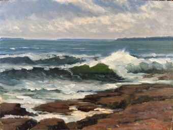 View artwork titled Along The Maine Coast, Kennebunkport