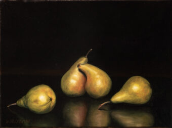 View artwork titled Winter Pears