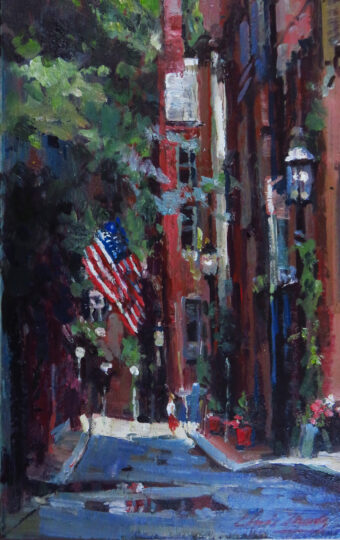 View artwork titled Old Street, Beacon Hill