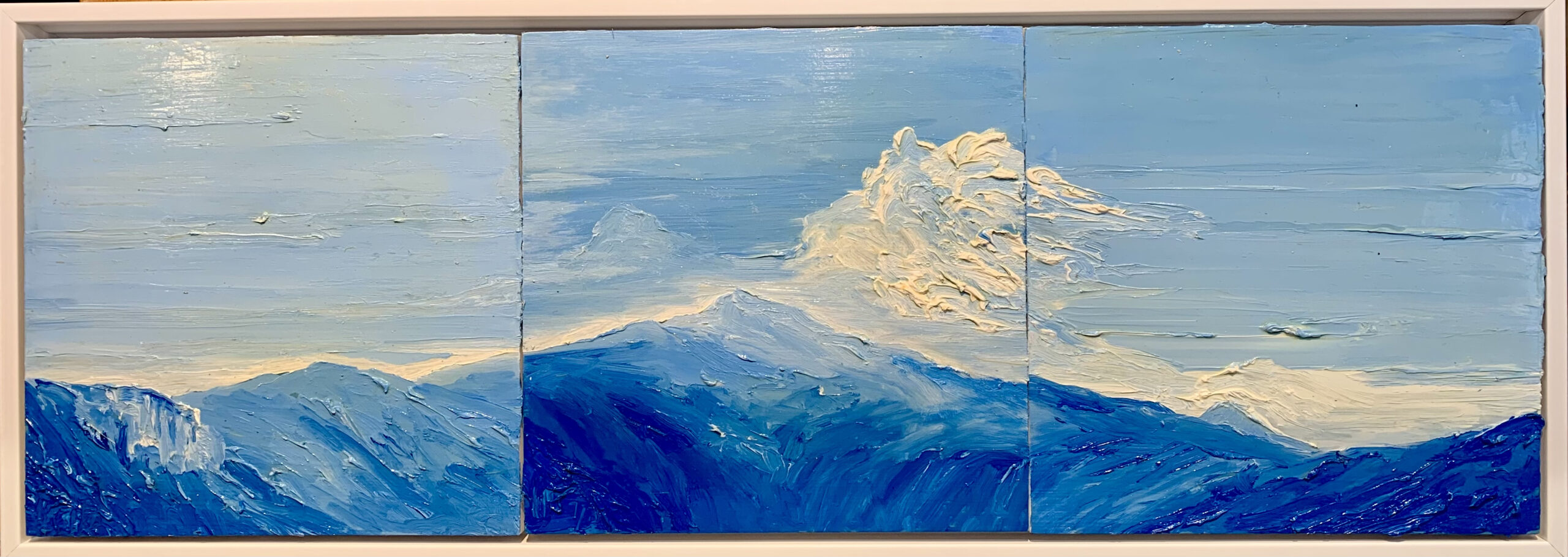 Mt. Washington Trioptych 7-27-21, from the 36 Views of Mt. Washington Series