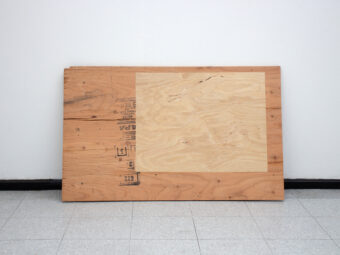 View artwork titled Material Work: birch painting on plywood