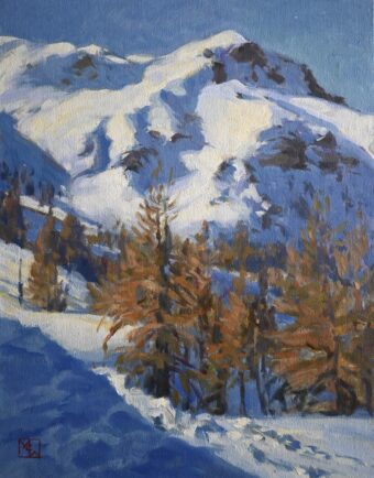 View artwork titled Slopeside I
