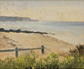 View artwork titled Morning West Dennis, plein air