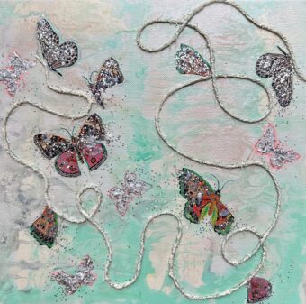 View artwork titled Flit and Flutter