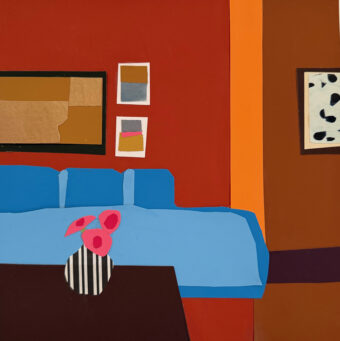 View artwork titled Pink Flowers