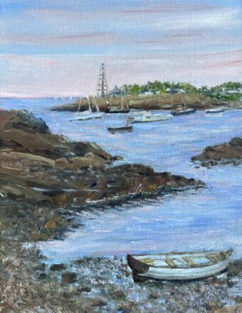 View artwork titled Marblehead Harbor