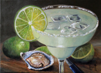 View artwork titled Oysters and Margaritas