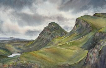 View artwork titled Moody Skye