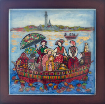 View artwork titled Boat Trip