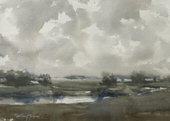 View artwork titled Essex Salt Marsh
