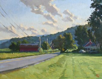 View artwork titled Country Straightaway