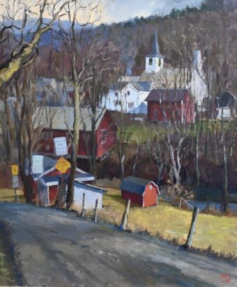 View artwork titled Waterville Haze