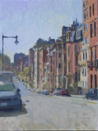 View artwork titled Beacon Street Study