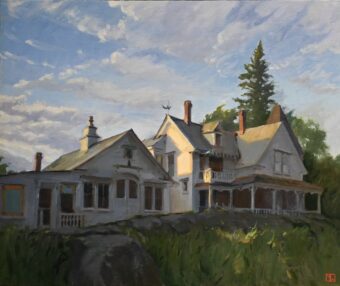 View artwork titled Highland Outcrop