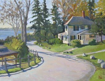 View artwork titled Starboard Cottage