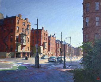 View artwork titled South End Rainbow
