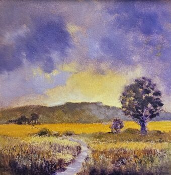 View artwork titled Purple Sky