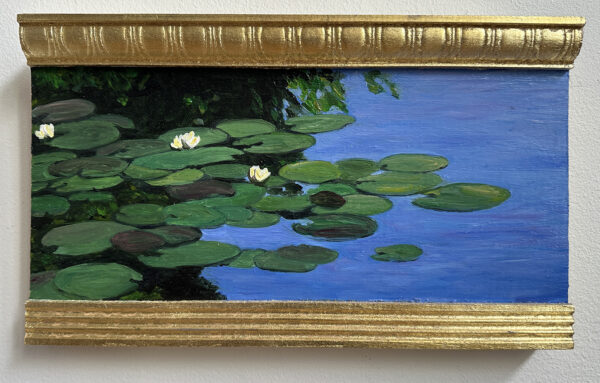 Water Lilies on Molding