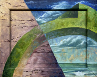 View artwork titled One Hour Left of July