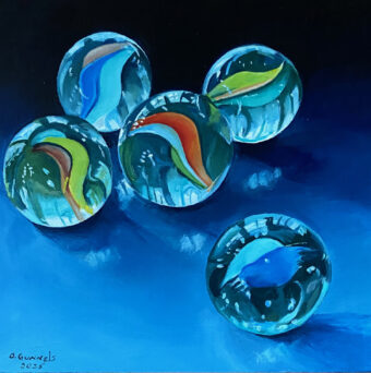 View artwork titled Marbles #1