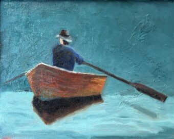 View artwork titled The Rower