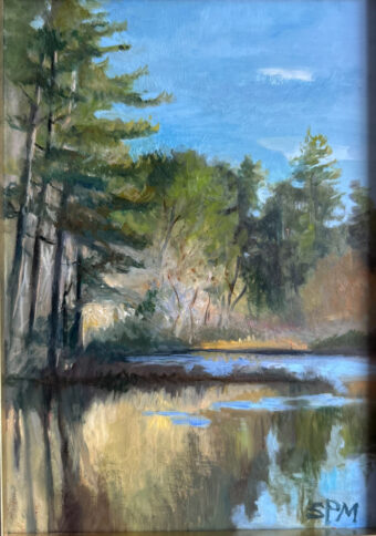 View artwork titled Groton Woods