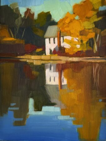 View artwork titled Not Lot’s, Grafton Pond, NH