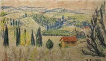View artwork titled Campagna Tuscany