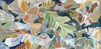 View artwork titled Leaf Pile Puzzle