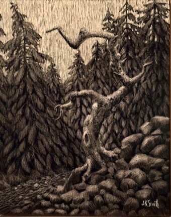 View artwork titled Under Moonlight #1