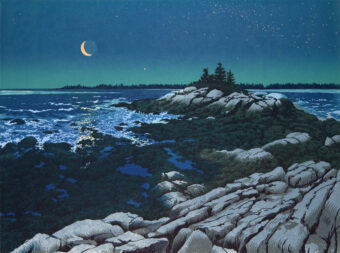 View artwork titled Crescent Coast