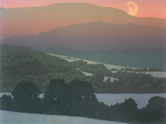 View artwork titled Summer Moon