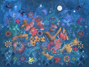 View artwork titled Wild Blue Yonder
