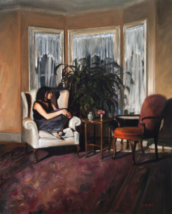 View artwork titled The Empty Chair