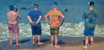 View artwork titled Seal Spotting