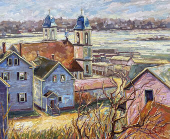 View artwork titled Fall at Portuguese Hill.