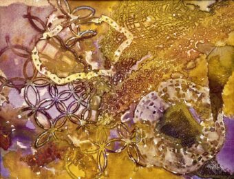 View artwork titled Interlaced