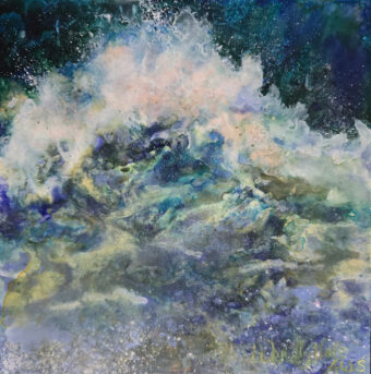View artwork titled Crashing Waves