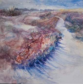View artwork titled Path Along the Dunes