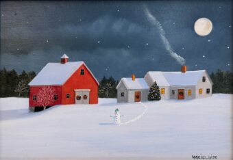 View artwork titled The Christmas Moon