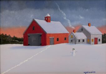 View artwork titled Home for Supper