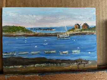 View artwork titled Smuttynose star island