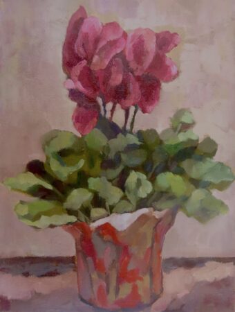 View artwork titled Persian Cyclamen