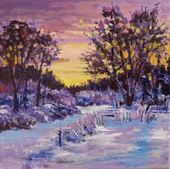 View artwork titled December Dusk