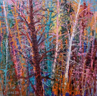 View artwork titled Forest Thru the Trees